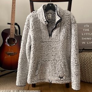 VS Pink Teddy Bear Pullover